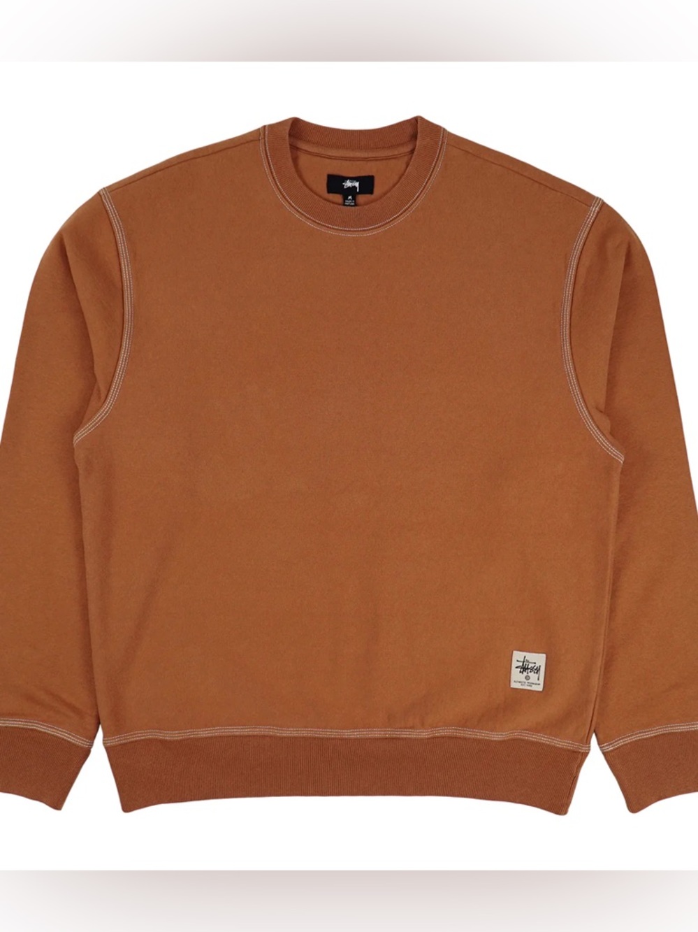 Stussy Contrast Stitch Label Crew